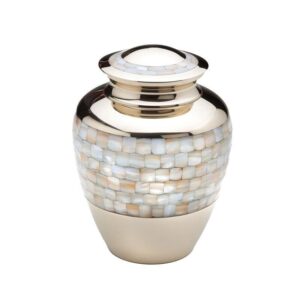 Gold with Mother of Pearl