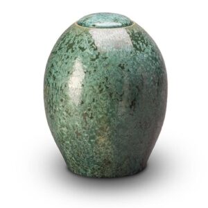 Ceramic Urn - Green